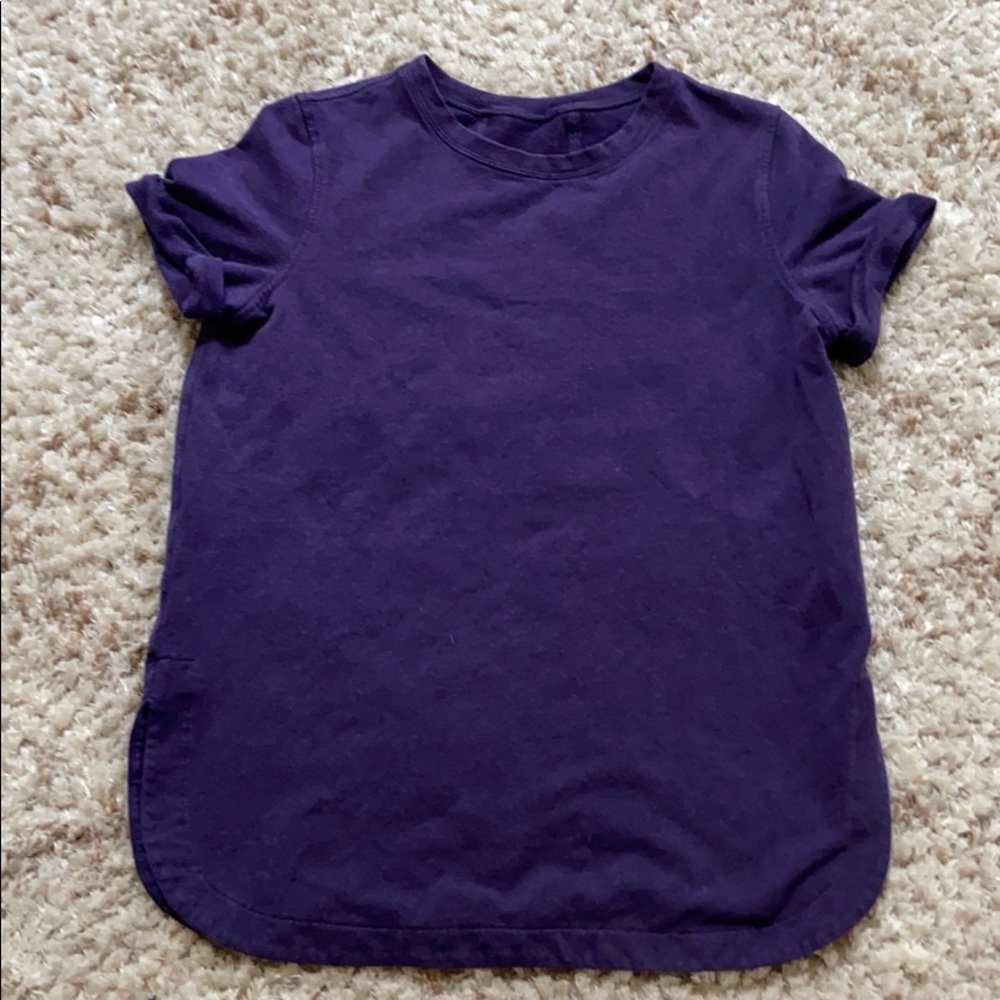 Lululemon Purple Sweat Shirt